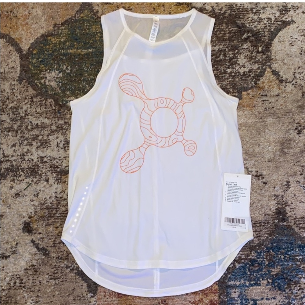 ORANGETHEORY LULULEMON Sculpt Tank, Size 8